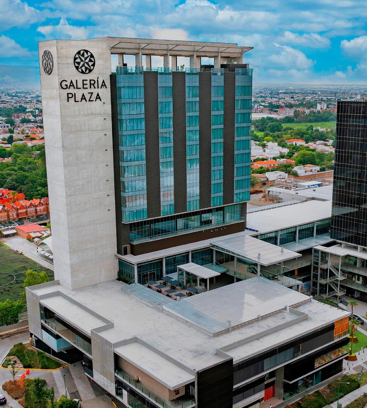 Galeria Plaza Leon Hotel Bagian luar foto